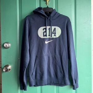 Nike 214 small navy blue hoodie excellent condition